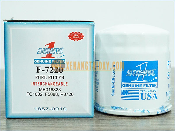 Lọc nhiên liệu xe nâng SUNFIL F-7220 SF-1810