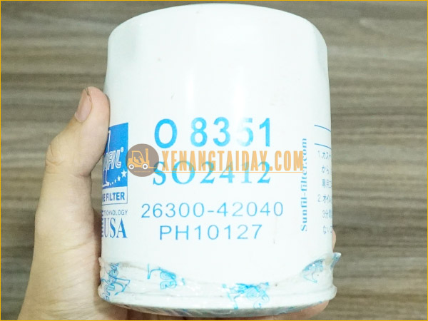 Lọc nhớt xe nâng SUNFIL O-8351 SO-2412