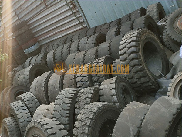 Bán Lốp Xe Nâng Cũ Giá Tốt - Lốp Xe Nâng Cũ Chính Hãng