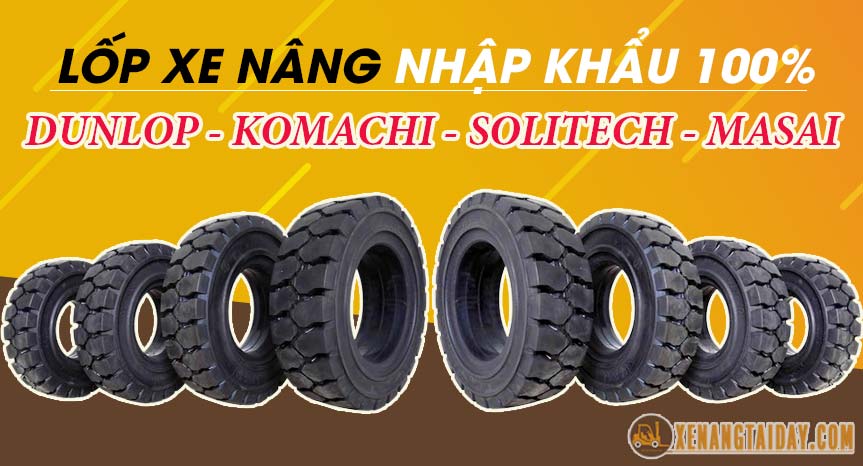 Lốp Xe Nâng Nhập Khẩu