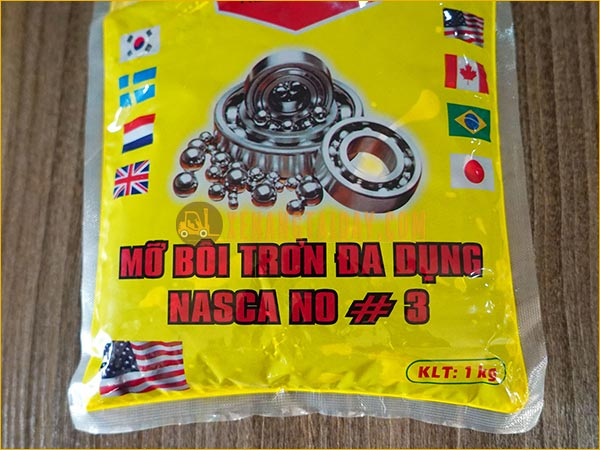 Mỡ bôi trơn đa dụng NASCA NLGI #3