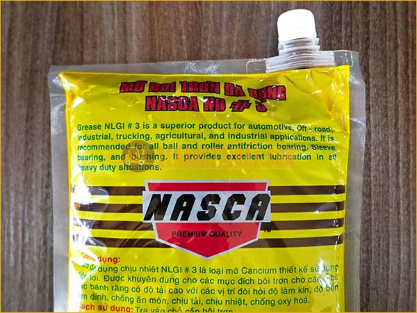 Mỡ bôi trơn đa dụng NASCA NLGI #3