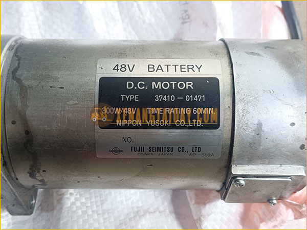 Motor trợ lái xe nâng điện ngồi lái 2 tấn NICHIYU NP-503A / TYPE 37410-01471