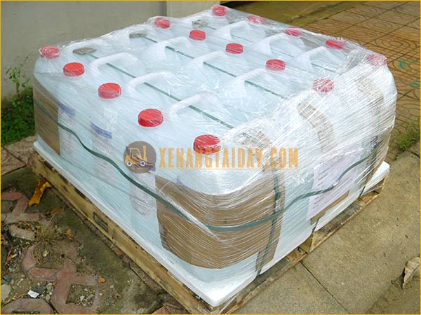 Nước cất cho bình điện (ắc quy) xe nâng điện