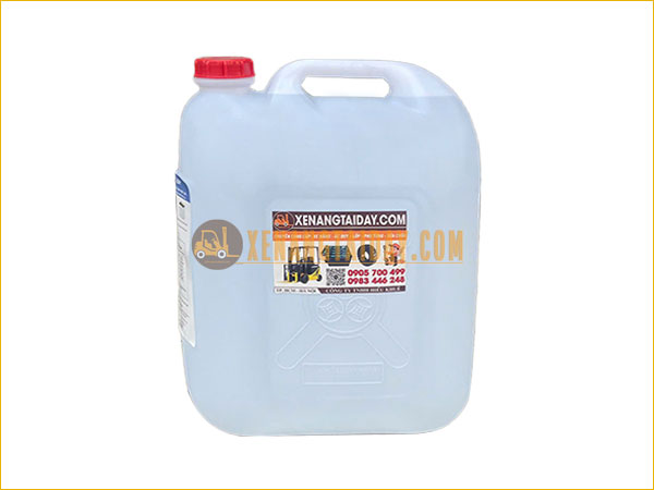Nước cất cho bình điện (ắc quy) xe nâng điện