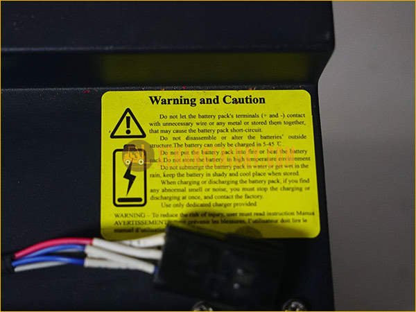 Pin lithium xe nâng tay điện 24V - 60Ah HOFFUM 8-LFP-60-EV-NOB