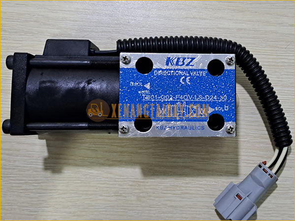 Van solenoid chuyển số 24V hiệu KBZ model TB01-G02-F4OV-LS-D24-30