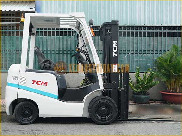 Hình ảnh xe nâng dầu 1,5 tấn TCM