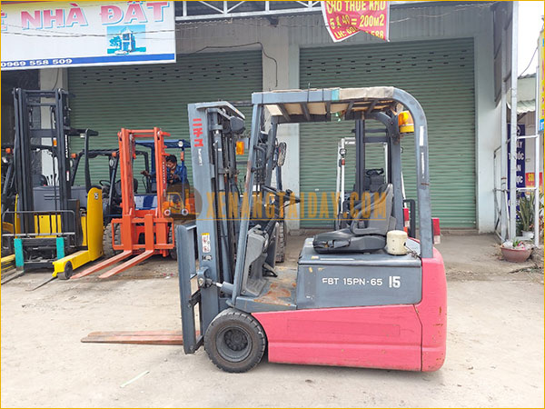 Xe nâng điện ngồi lái 1.5 tấn Nichiyu FPT15PN-65-300