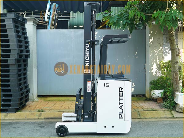 Xe nâng điện đứng lái NICHIYU FBRM15-80B-470SF