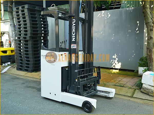Xe nâng điện đứng lái NICHIYU FBRM15-80B-470SF