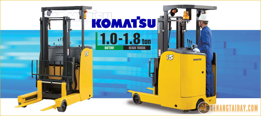 Xe nâng Điện Đứng Lái Komatsu