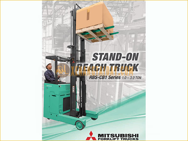 Xe nâng điện đứng lái MITSUBISHI Mới 1 - 3 tấn