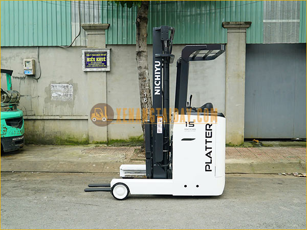 Xe nâng điện đứng lái NICHIYU FBR15-80B-400PFLCS