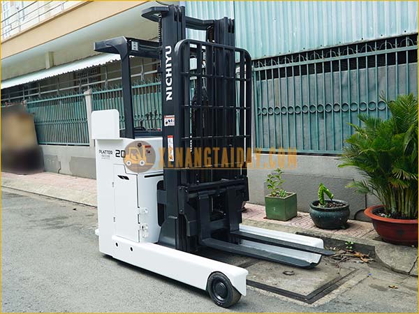 Xe nâng điện đứng lái Nichiyu