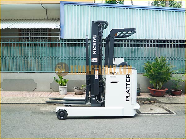 Xe nâng điện đứng lái NICHIYU FBRAW20-80-550M