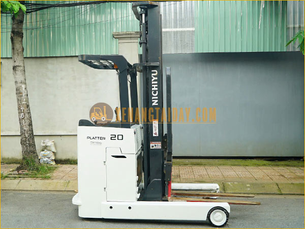 Xe nâng điện đứng lái NICHIYU FBRAW20-80-550M