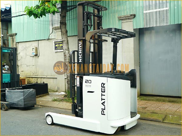 Xe nâng điện đứng lái NICHIYU FBRAW20-80-550M