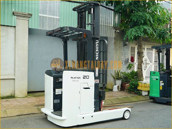 Xe nâng điện đứng lái NICHIYU FBRAW20-80-550M