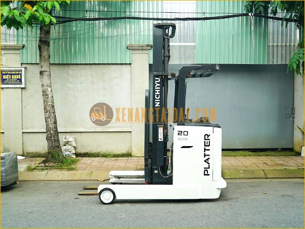 Xe nâng điện đứng lái NICHIYU FBRAW20-80-550M