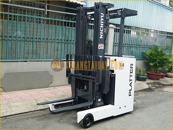 Xe nâng điện đứng lái 1.4 tấn NICHIYU FBRM14-80B-500NM