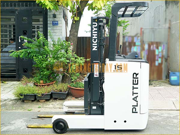 Xe nâng điện đứng lái NICHIYU FBRM15-80-300