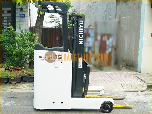 Xe nâng điện đứng lái NICHIYU FBRM15-80-300