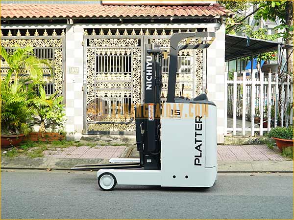 Xe nâng điện đứng lái NICHIYU FBRM15-80-300