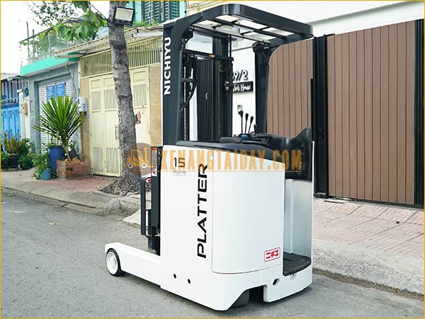 Xe nâng điện đứng lái NICHIYU FBRM15-80-350