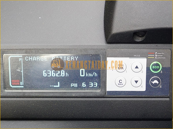 Xe nâng điện đứng lái NICHIYU FBRM15-80-350PFL
