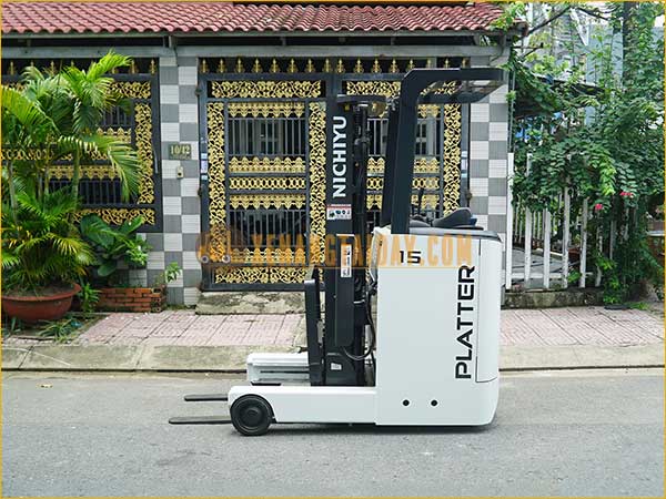 Xe nâng điện đứng lái NICHIYU FBRM15-80-450NM