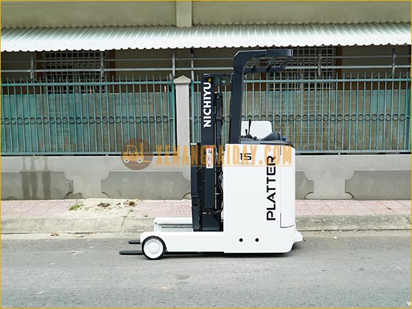 Xe nâng điện đứng lái NICHIYU FBRM15-80B-300