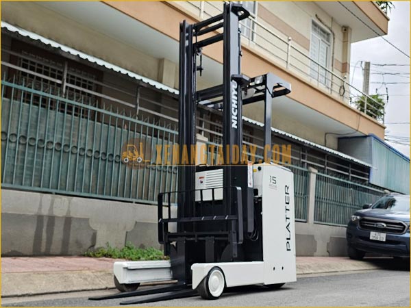 Xe nâng điện đứng lái NICHIYU FBRM15-85-450