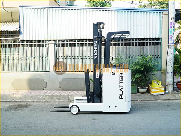 Xe nâng điện đứng lái NICHIYU FBRM15-85B-400SF