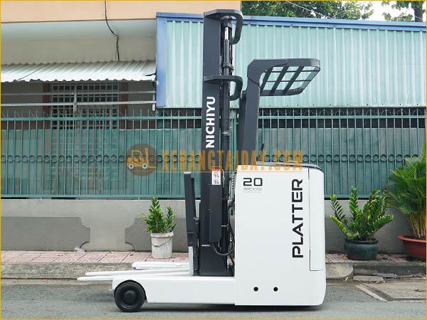 Xe nâng điện đứng 2 tấn hiệu Nichiyu