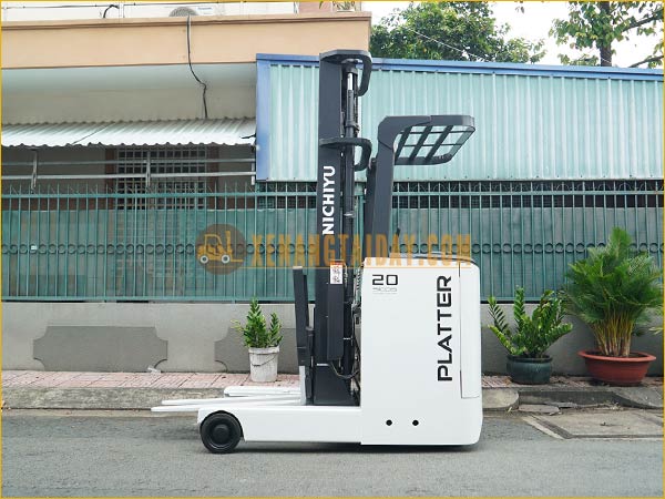 Cho thuê Xe nâng điện đứng lái NICHIYU FBRM20-80-430