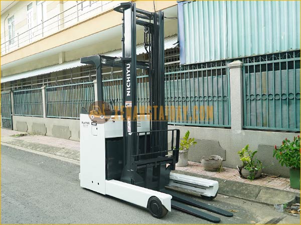 Xe nâng điện đứng lái NICHIYU FBRM25-H80B-470