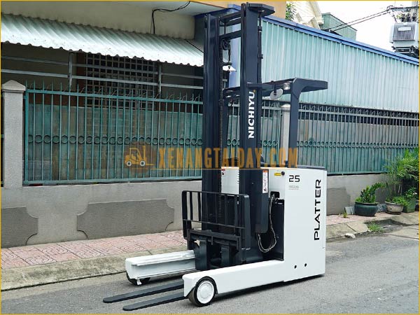 Xe nâng điện đứng lái NICHIYU FBRM25-H80B-470