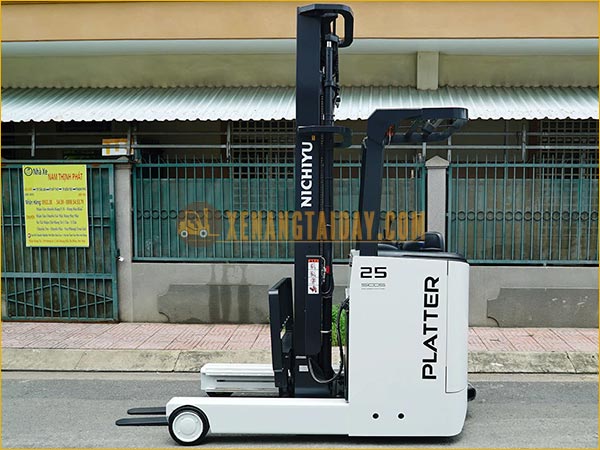Xe nâng điện đứng lái NICHIYU FBRM25-H80B-470