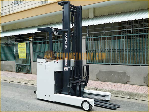 Xe nâng điện đứng lái NICHIYU FBRM25-H80B-470