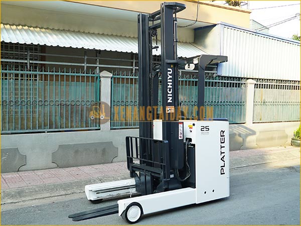Xe nâng điện đứng lái NICHIYU FBRM25-H80B-470