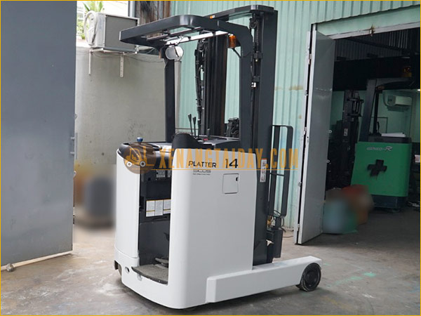 Xe nâng điện đứng lái NICHIYU FBRMW14-80B-550MCS