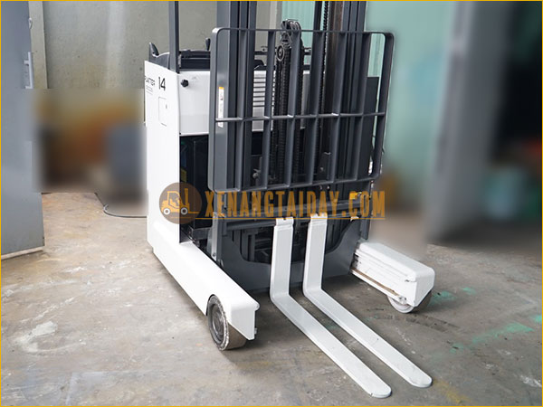 Xe nâng điện đứng lái NICHIYU FBRMW14-80B-550MCS