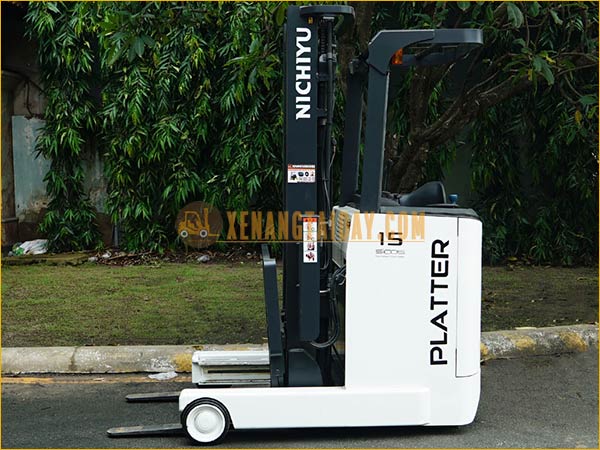 Xe nâng điện đứng lái NICHIYU FBRMW15-80B-530MCS