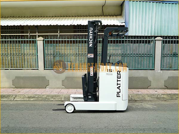 Xe nâng điện đứng lái NICHIYU FBRMW15-80B-550M