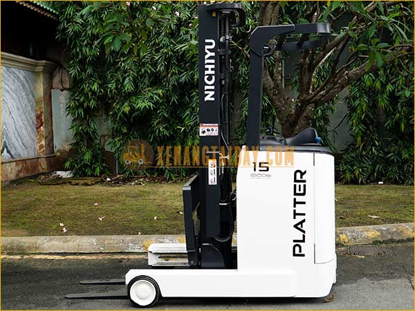 Xe nâng điện đứng lái NICHIYU FBRMW15-85B-550MCS