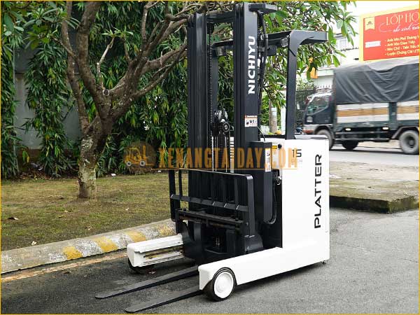 Xe nâng điện đứng lái NICHIYU FBRMW15-85B-550MCS