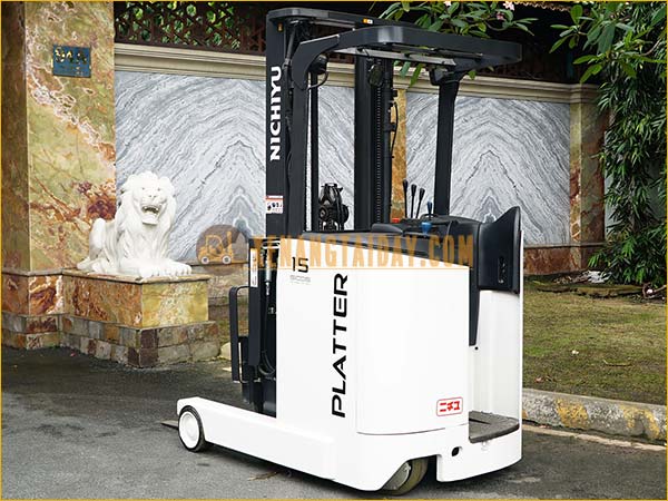 Xe nâng điện đứng lái NICHIYU FBRMW15-85B-550MCS