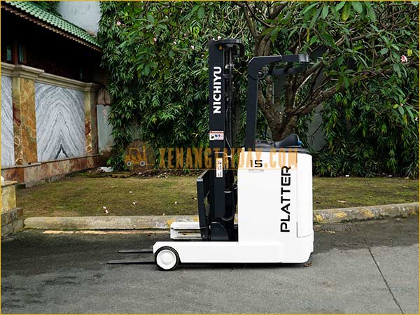 Xe nâng điện đứng lái NICHIYU FBRMW15-85B-550MCS