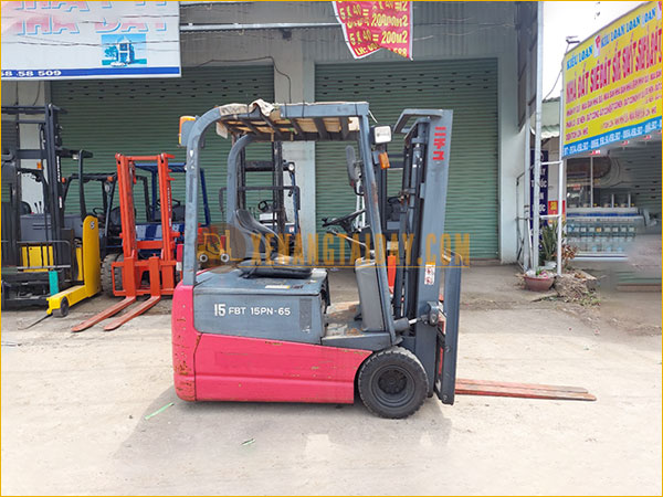 Xe nâng điện ngồi lái 1.5 tấn Nichiyu FPT15PN-65-300